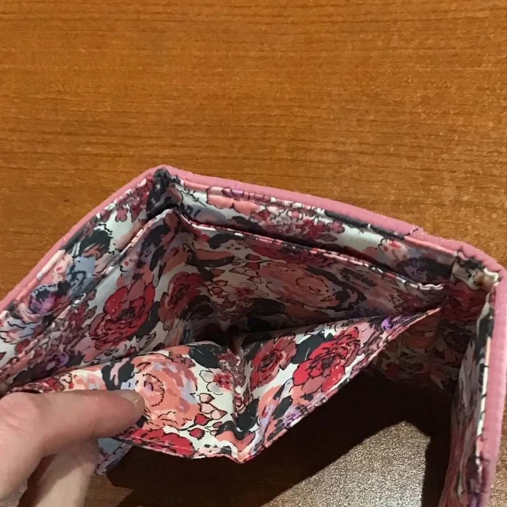 Vera Bradley Pink Quilted Wallet
